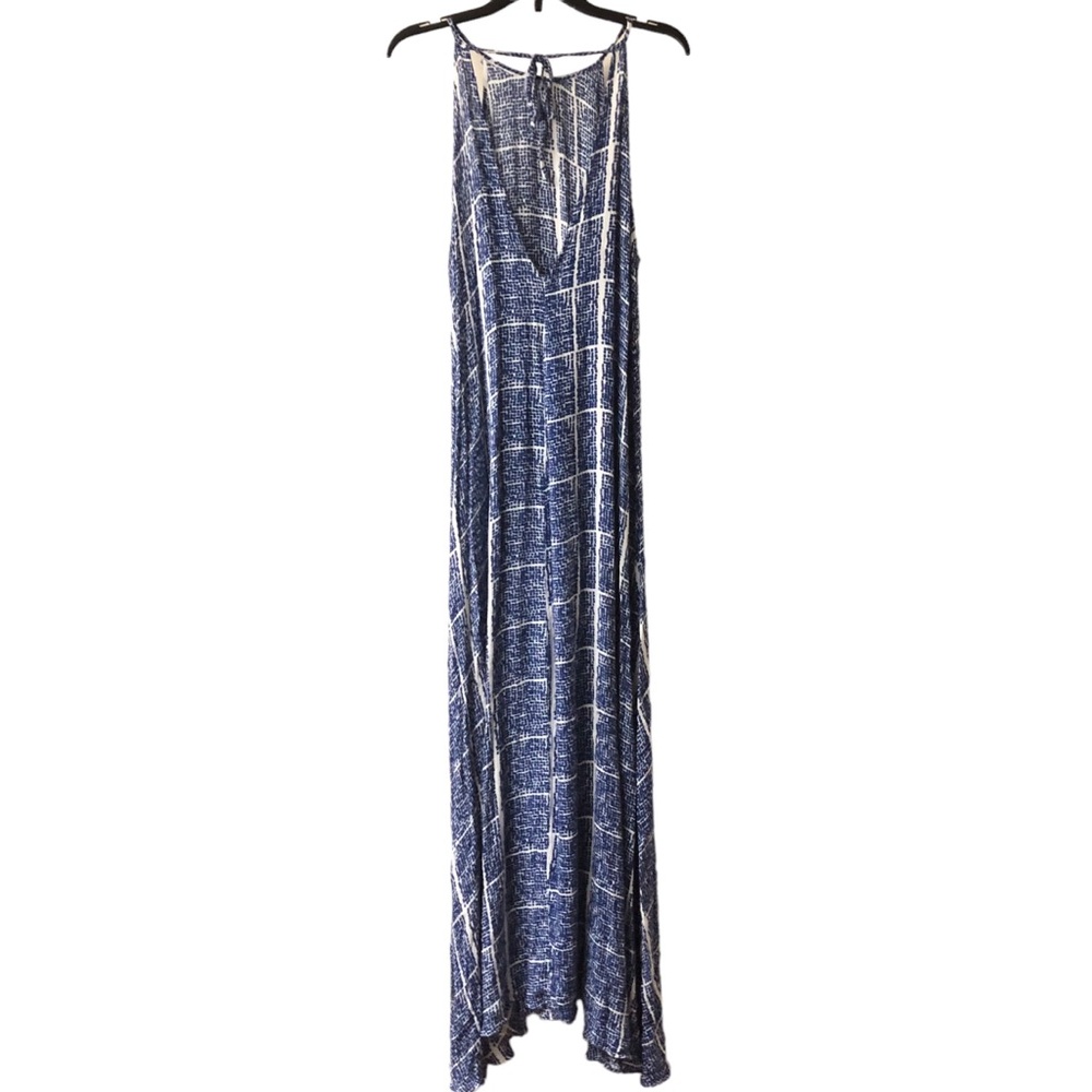 Lulus Tavik Farleigh Blue Print Maxi Dress - Picture 5 of 15